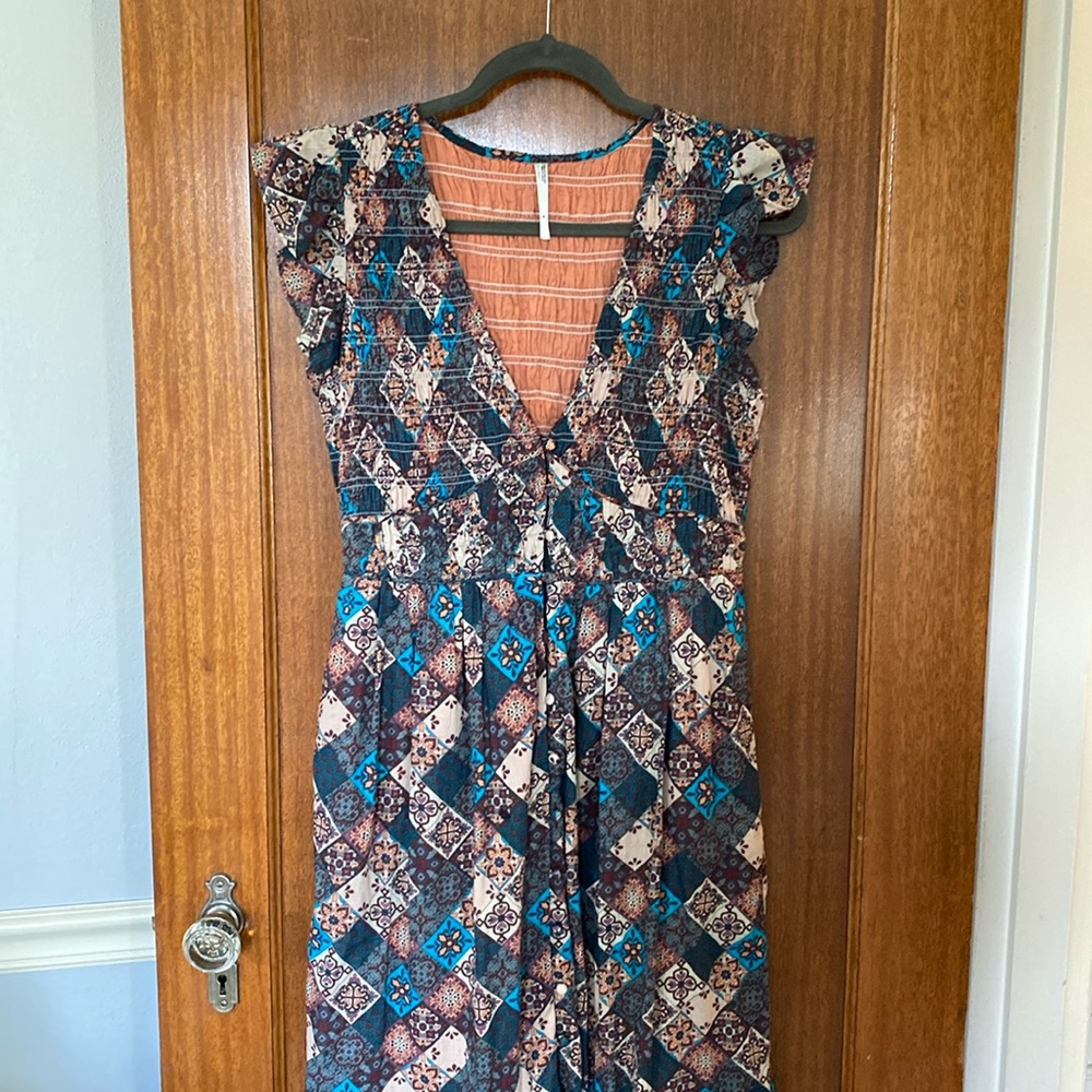 Anthropologie maxi dress